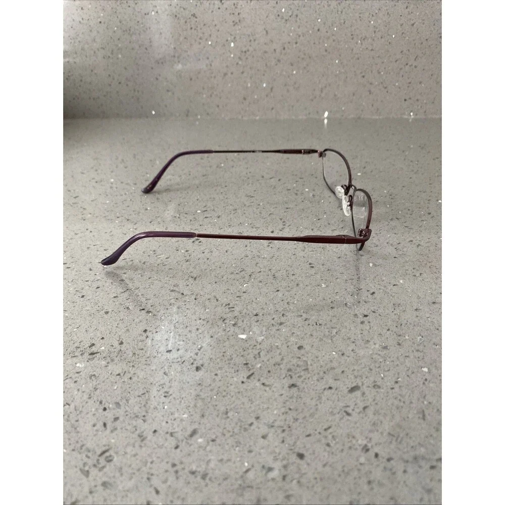 Nicole Miller Burgundy Cat Eye Women Full Rim 51-16-135 Eyeglasses Frames ONLY
